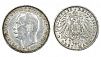 (П) 3 марки 1910 г., Германия, Баден, Фридрих II. XF