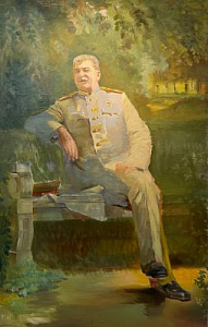 Бубнов Александр Павлович (1908 — 1964) И.В. Сталин на отдыхе. 1950 г.