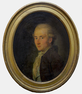 Делапьер (De La Pierre) Никола Бенжамен (1767–1793) Портрет молодого человека. 1780-е гг.