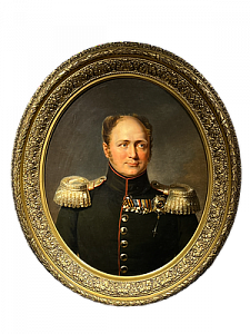 (М) Доу (Dawe), Джордж (1781–1829) при участии мастерской Портрет императора Александра I. Около 1825 г.