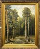 (П) Неизвестный художник - Сосновый лес. Конец XIX в. Холст, масло. 76 х 58 см