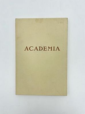 (П) Academia. 1922 – 1937. Выставка изданий и книжной графики. М.: «Книга», 1980. - 145, [7] с.