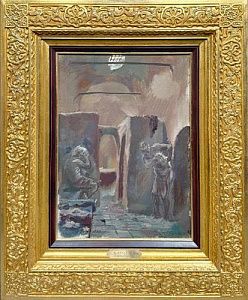 (М) Яковлев Александр Евгеньевич (1887-1938) Тунис. В хамаме. 1930 г.