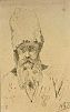(П) Неизвестный художник - Казаки. 1877 г. Бумага, графитный карандаш. 8 х 13 см. Копии по ...