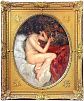 (М) Тихов Виталий Гаврилович (1876-1939) - Обнаженная. 1918 г. Холст на картоне, масло. 89,2 х ...