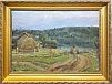 (М) Дмитриевский Виктор Константинович (1923 - 2006) - Деревня Никулино. Вечер. 1948 г. Холст ...