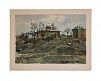 (П) Фролов Сергей Кузьмич (1924-1998) - Стрельна. 1956 г. Картон, масло. 23 х 32 см Фролов ...