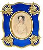 (М) Гау Владимир Иванович (1816-1895) - Портрет цесаревны Марии Александровны. 1855 г. Картон, ...