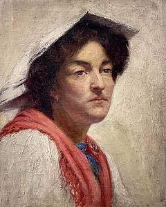 Бронников Федор Андреевич (?) (1827-1902) Женский портрет