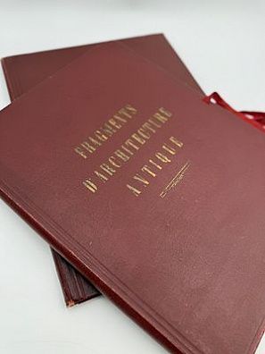 (М) Д'Эпуи Увраж "Фрагменты античной архитектуры".196 г. 2 тома.