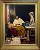 (М) Киселев Александр Алексеевич (1855-после 1918) Приход из школы (Сцена из римской жизни) 1887 г.