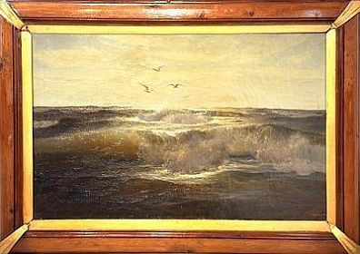 (П) Бубликов Николай Евлампиевич (1871 — 1942)Морской пейзаж, конец XIX - начало XX в.