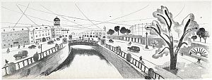 * (П) [Пробный оттиск] Ася Маракулина (1988 г. р.) - На канале Грибоедова. La città ideale. ...