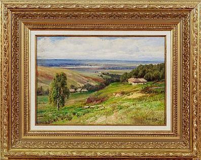 (М) Вельц Иван Августович (1866-1926) Солнечный день. Начало XX в.