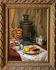 (М) Некрасов Альберт Васильевич ( 1937 - 1992) - Чаепитие по русски. 2001 г. Холст, масло. 80 х ...