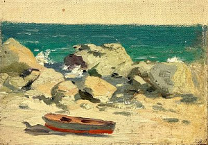 Фёдор (Теодор) Фёдорович Бухгольц (1857 — 1942) Море в Крыму. 1897 г.