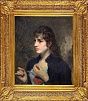 (М) Леман Юрий Яковлевич (1834-1901) Портрет девушки. 1887 г.