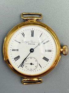 (П) Часы золотые George Favre Jacot. "Гран-При, Париж, 1900". Женева, 1896 г. Золото (56 ...