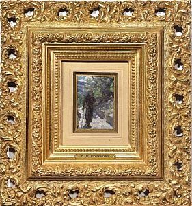 (М) [ТОП-ЛОТ] Поленов Василий Дмитриевич (1844-1927) Пошла в нагорную страну. Этюд. Начало ХХ в.
