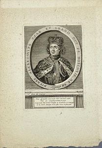 (П) Дероше Этьен-Жеандье (Etienne-Jehandier Desrochers) (1668–1741) Портрет царя Петра Первого. XVIII в.