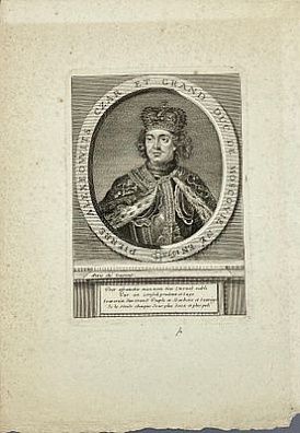 (П) Дероше Этьен-Жеандье (Etienne-Jehandier Desrochers) (1668–1741) Портрет царя Петра Первого. XVIII в.