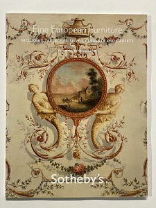 [Каталог аукциона Сотбис Европейская художественная мебель] Sotheby’s. Fine European Furniture including tapestries, silver, ceramics and carpets. New York 2 October 2009