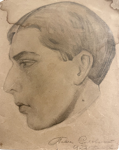 Николай Алексеевич Ушин (1898-1942) (?) Под вопросом Портрет юноши.
