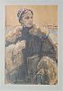 (П)* [Приписывается] Острова Лия Александровна (1913–2009) - Автопортрет. Середина XX в. ...