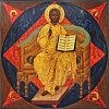 Икона. Спас в силах. вторая половина XIX в. дерево, левкас, позолота 77 х 77 см