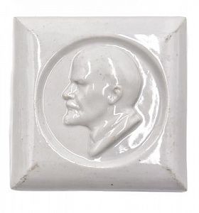 Плакетка "Ленин". Данько. Н.Я. 1920-е гг.
