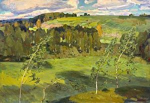 (П) Татаринов Герман Алексеевич (1925 – 2006) Ветряный день. 1961 г.