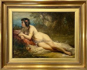 Уильям Этти (William Etty; 1787 - 1849) Одалиска. Первая половина XIX века.