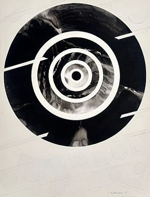 (М) Мастеркова Лидия Алексеевна (1927-2008) Коллаж. 1988 г.