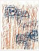 (П) Макс Эрнст (Max Ernst, 1891–1976)Орлиные головы. (Têtes d'aigles), 1962 г. Бумага, литография. 32,5 x 24,5 см