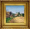(П) [ТОП-ЛОТ] Крачковский Иосиф Евстафьевич (1854-1914) - Летний пейзаж с церковью. 1890-е гг. ...