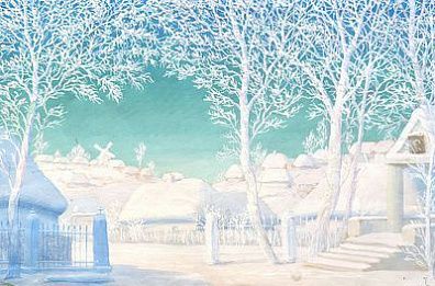 (М) Григорьев Михаил Александрович (1899-1960) - Эскиз декорации к опере П. И. Чайковского ...