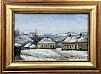 (П) Сажин Михаил Макарович (1818—1887) Зимняя деревня. 1844 г.