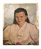 (П) Зверев Василий Александрович (1883-1942) - Портрет актрисы ленинградского театра. 1930-е ...