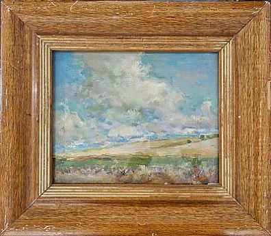 (П) Невельштейн Самуил Григорьевич (1903–1983) Облака. 1936 г.