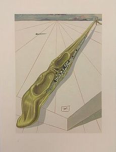 (П) Дали Сальвадор (1904-1989) - «Богохульники» из Божественной комедии. Бумага, литография. ...