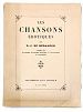 (П) Беранже, П-Ж. Эротические песни. [Beranger, P-J. Les Chansons érotiques. На фр. яз.]. Париж: Aux dépens d’un amateur, 1923. [4], 163 с., 15 л. ил.