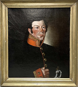 Неизвестный художник Портрет неизвестного поручика гвардейской артиллерии. 1830 – 1840-е гг.