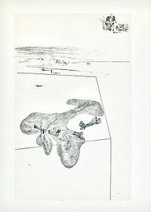 (М) Сальвадор Дали (1904-1989) - Плотское проникновение. Иллюстрация к изданию 1934 года поэмы ...
