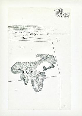 (М) Сальвадор Дали (1904-1989) - Плотское проникновение. Иллюстрация к изданию 1934 года поэмы ...