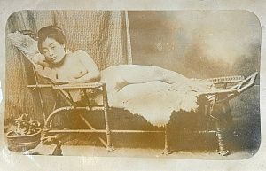 (П) Японская студийная эротическая фотография эпохи Мэйдзи (ок. 1870-1900гг).