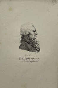 Неизвестный художник Портрет депутата национального собрания Франции г-на Жана-Николя Деменье (1751-1814). 1810-е гг.