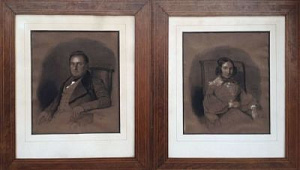 Парные портреты. 1840 г. Парные портреты. 1840 г.