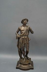 (П) Эмиль Гиймен (Emile Guillemin) (1841 -1907 гг) - Возвращение с полей. Жнец. конец XIX в. ...