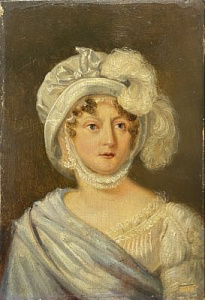 Неизвестный художник Портрет принцессы Шарлотты Уэльской. Первая треть XIX века