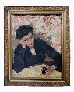 (П) Кранц Владимир Павлович (1913–2003) - На заливе. 1969 г. Картон, масло. 35 х 50 см Владимир ...